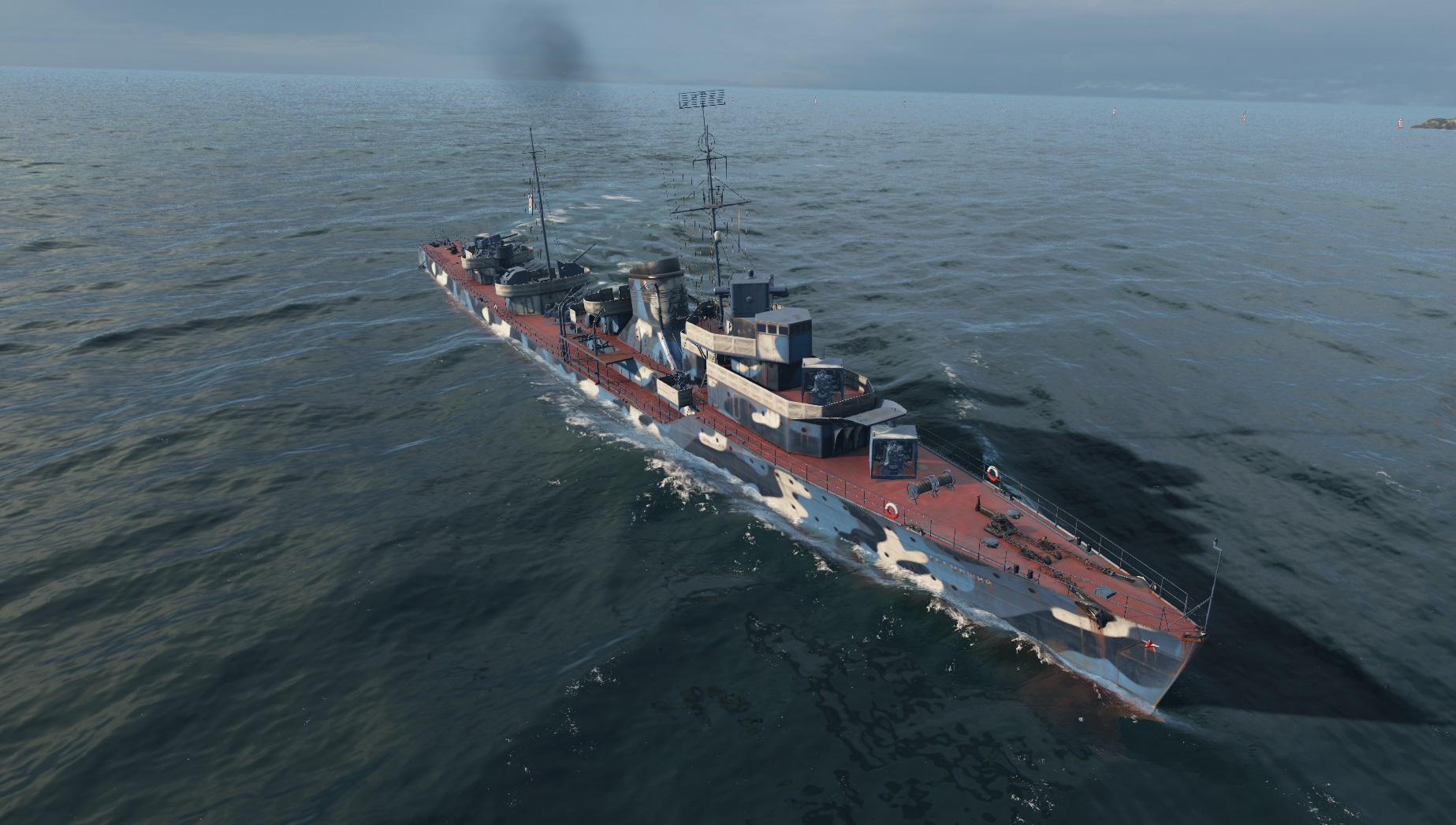 world of warships camouflage bought with dablums