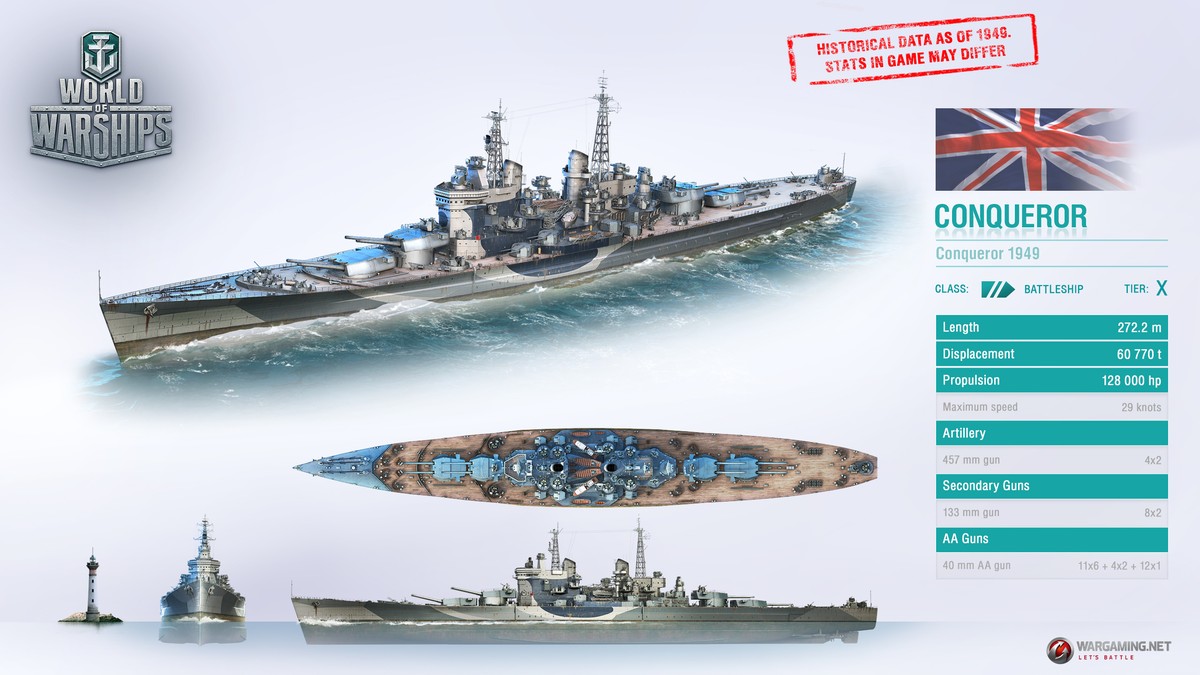 conqueror world of warships